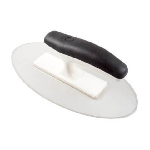 Кельма венецианская прозрачная пластиковая овальная STMDecor D2140POS-T / СТМДекор