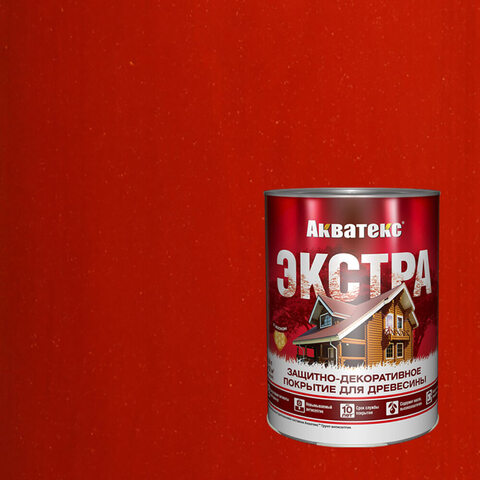 Защитно-декоративное покрытие для древесины Акватекс Экстра