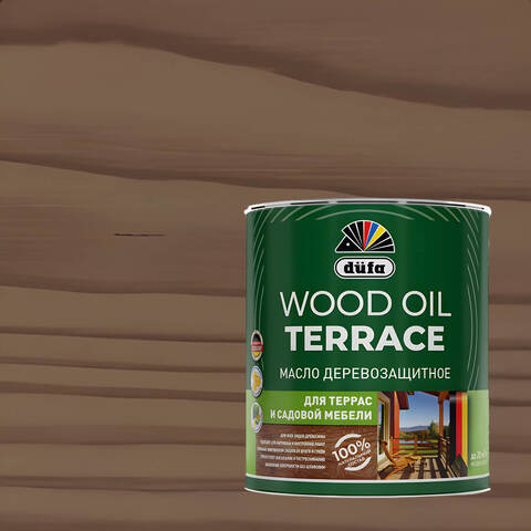 Масло деревозащитное для террас и садовой мебели Dufa Wood Oil Terrace / Дюфа Вуд Ойл