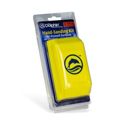 Блок для шлифования с низким хватом + 10 абразивов Blue Dolphin / Блю Долфин