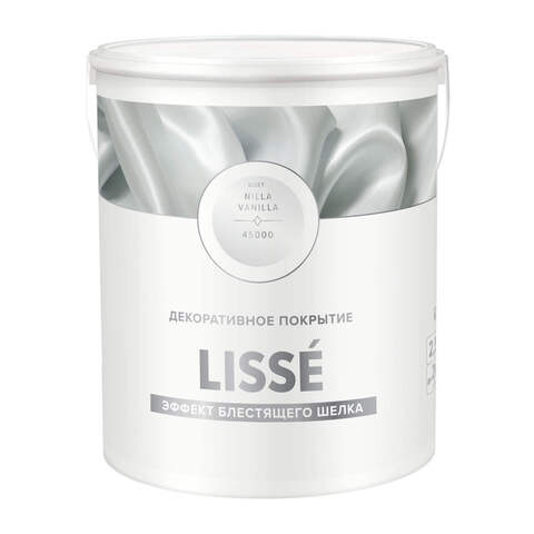 Декоративная штукатурка с эффектом блестящего шелка Vincent Decor Lisse / Винсент Декор Лиссе