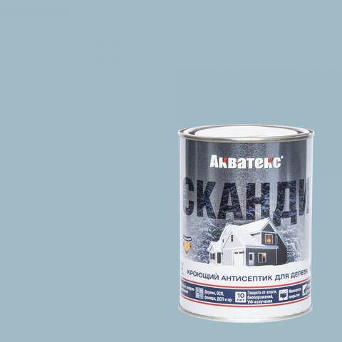 Антисептик кроющий для древесины Акватекс Сканди