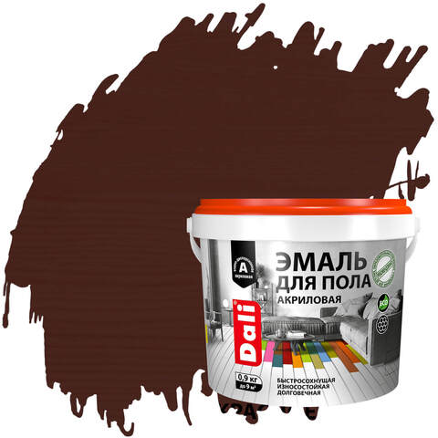 Эмаль для пола акриловая Dali / Дали