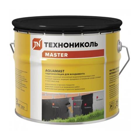 Праймер битумный Технониколь Master AquaMast / Мастер Аквамаст