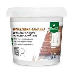 Шпатлевка-замазка для заделки швов по монтажной пене Prosept / Просепт