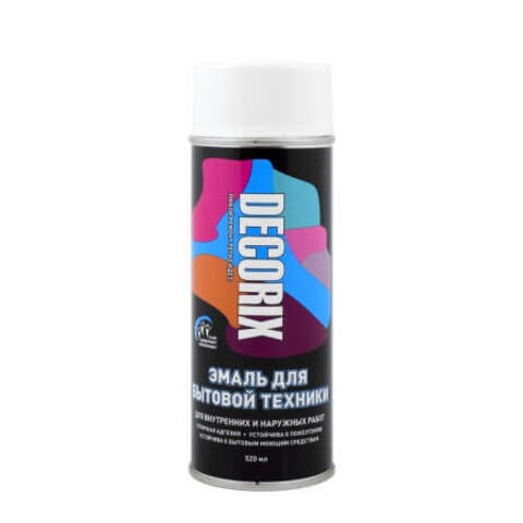 Эмаль для бытовой техники глянцевая Decorix / Декорикс