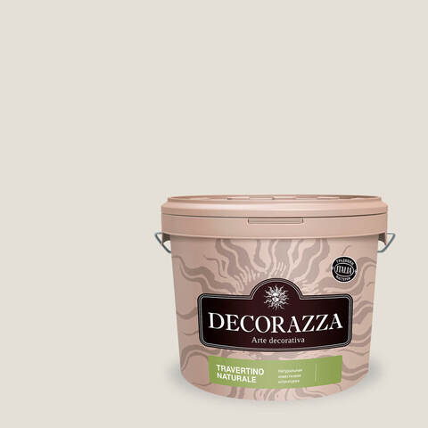 Декоративная известковая штукатурка Decorazza Travertino Naturale / Декорацца Травертино Натурале