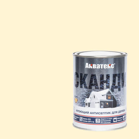 Антисептик кроющий для древесины Акватекс Сканди