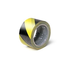 Лента сигнальная желто-черная самоклеящаяся Color Expert 9655 / Колор Эксперт