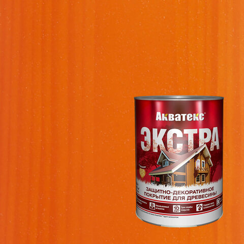 Защитно-декоративное покрытие для древесины Акватекс Экстра