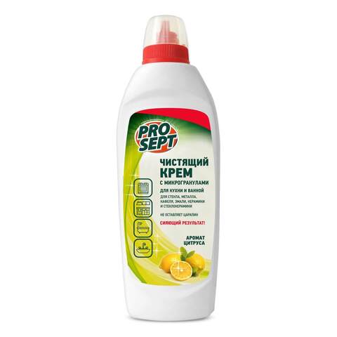 Чистящий крем с микрогранулами для кухни и ванной Prosept Cooky Universal / Просепт Куки Универсал