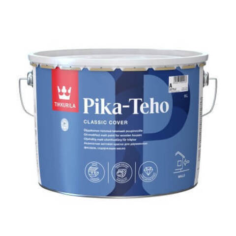 Краска для деревянных фасадов Tikkurila Pika-Teho / Тиккурила Пика Техо матовая