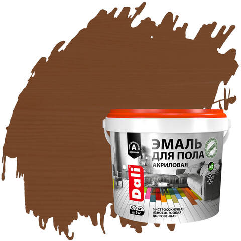 Эмаль для пола акриловая Dali / Дали