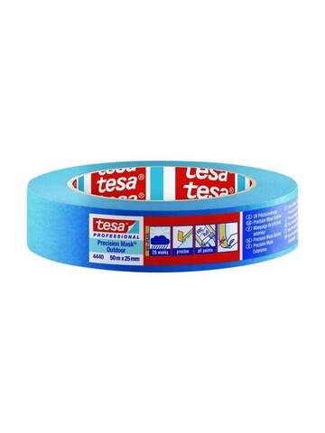 Лента малярная синяя для идеально ровных краев УФ 26 недель Tesa / Теса