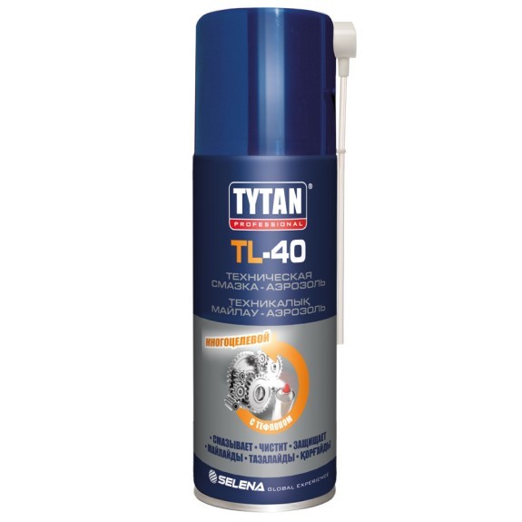 Купить Техническая смазка-аэрозоль Tytan Professional TL-40 /  .