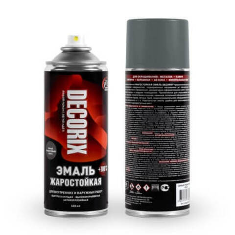 Эмаль жаростойкая +700°С Decorix / Декорикс