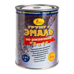 Грунт-эмаль по ржавчине 3 в 1 Новбытхим