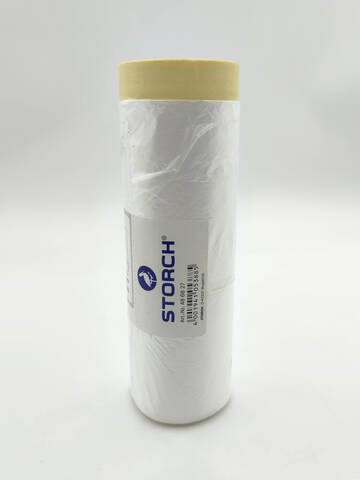 Пленка защитная с белой малярной лентой Storch Profi CQ Folie / Шторх