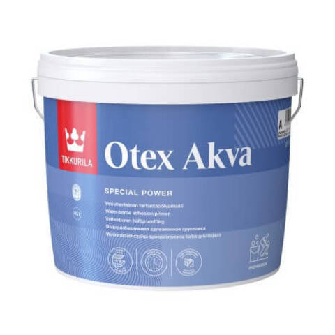 Грунтовка адгезионная Tikkurila Otex Akva / Тиккурила Отекс Аква матовая