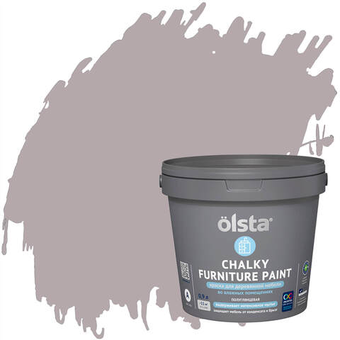 Краска для деревянной мебели кухонь и ванных Olsta Chalky Furniture Paint / Ольста