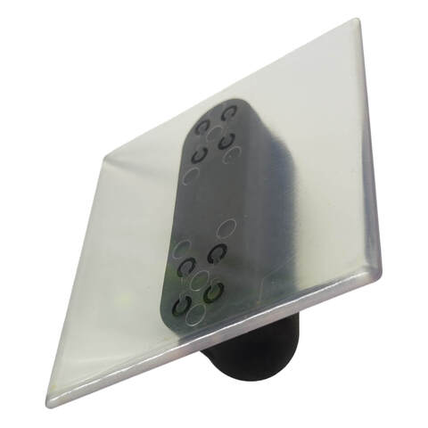 Мини-кельма квадратная пластиковая прозрачная STMDecor RSL33-5 / СТМДекор