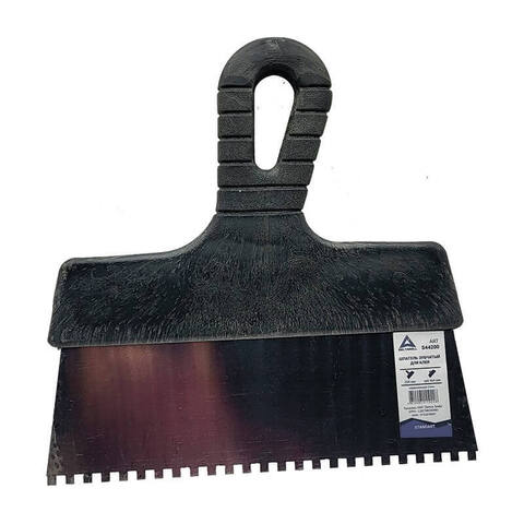 Шпатель зубчатый из нержавеющей стали Deltaroll / Дельтарол