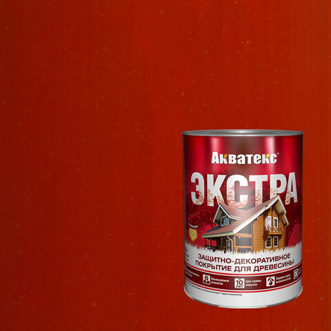 Защитно-декоративное покрытие для древесины Акватекс Экстра