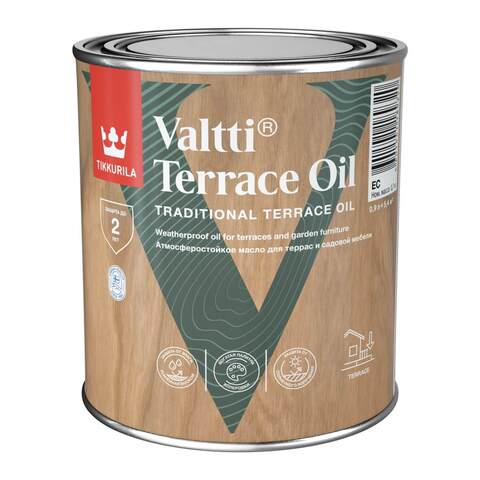 Масло для террас Tikkurila Valtti Terrace Oil / Тиккурила Валтти Террас Ойл