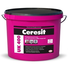 Клей для напольных покрытий, линолеум, ковролин Ceresit UK 400 / Церезит