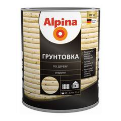 Грунтовка-антисептик по дереву Alpina / Альпина