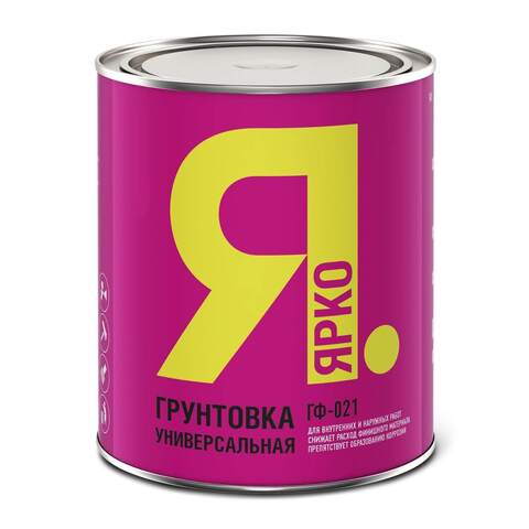 Грунтовка по металлу и дереву Ярко ГФ-021