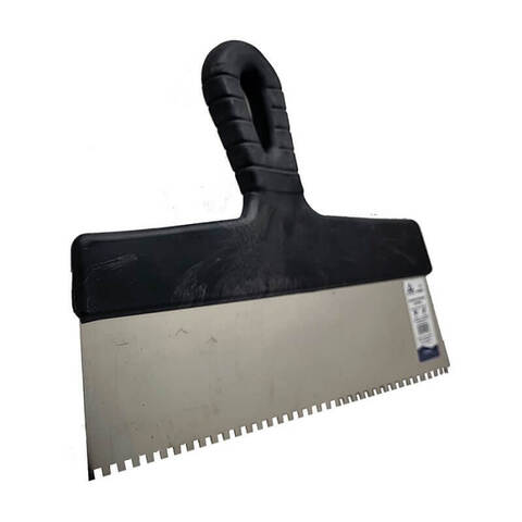 Шпатель зубчатый из нержавеющей стали Deltaroll / Дельтарол