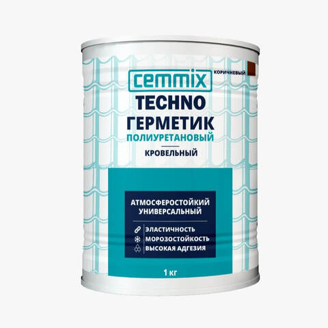 Герметик кровельный полиуретановый Cemmix Techno / Цеммикс Техно
