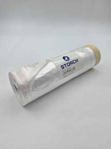 Пленка защитная с белой малярной лентой Storch Profi CQ Folie / Шторх