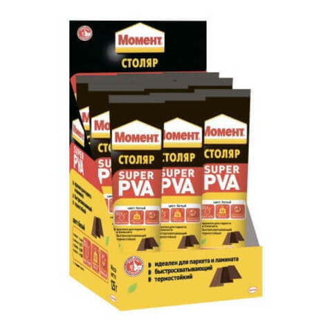 Клей для всех пород дерева Момент Столяр Super PVA D2