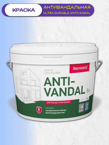 Краска антивандальная Bayramix Ultra Durable AntiVandal / Байрамикс