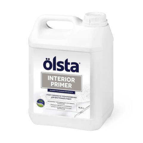 Грунт глубокого проникновения для внутренних работ Olsta Interior Primer / Ольста Интериор Праймер