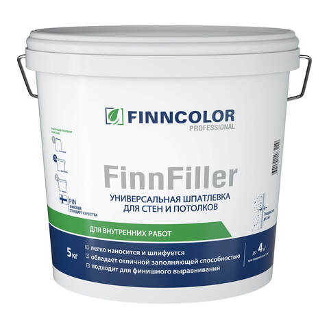 Шпаклевка универсальная Finncolor FinnFiller / Финнколор