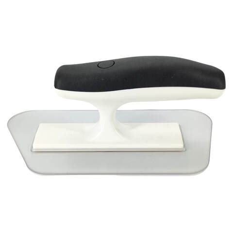 Кельма венецианская пластиковая трапециевидная прозрачная STMDecor D1159L / СТМДекор