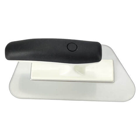 Кельма венецианская пластиковая трапециевидная прозрачная STMDecor D1159L / СТМДекор