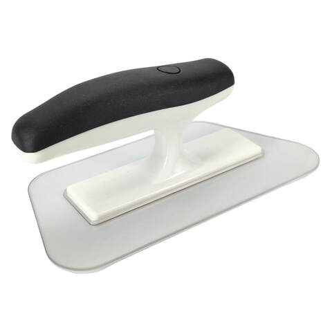 Кельма венецианская пластиковая трапециевидная прозрачная STMDecor D1159L / СТМДекор