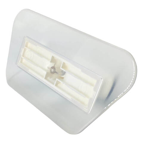 Кельма венецианская пластиковая трапециевидная прозрачная STMDecor D1159L / СТМДекор