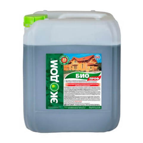 Антисептический консервирующий состав для защиты древесины фисташковый Экодом Биопроф