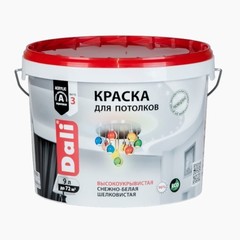 Краска для потолков Dali / Дали белая