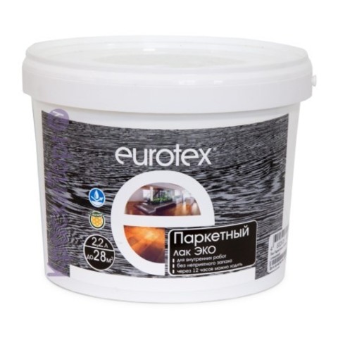 Лак паркетный ЭКО Eurotex / Евротекс