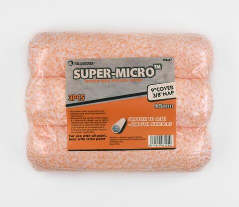 Валик малярный из микрофибры Rollingdog Super-Micro / Роллингдог Супер-Микро