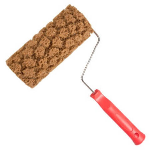 Декоративный валик с ручкой с искусственной морской губкой STMDecor M / СТМДекор