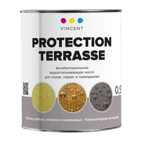 Масло для террас Vincent Protection Terrasse / Винсент