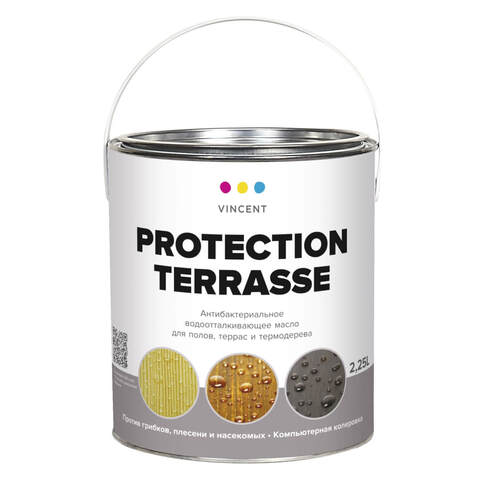 Масло для террас Vincent Protection Terrasse / Винсент