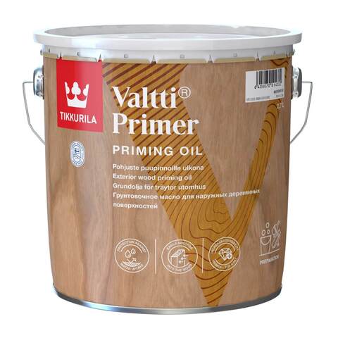 Грунтовочный состав для древесины Tikkurila Valtti Primer / Тиккурила Валтти Праймер